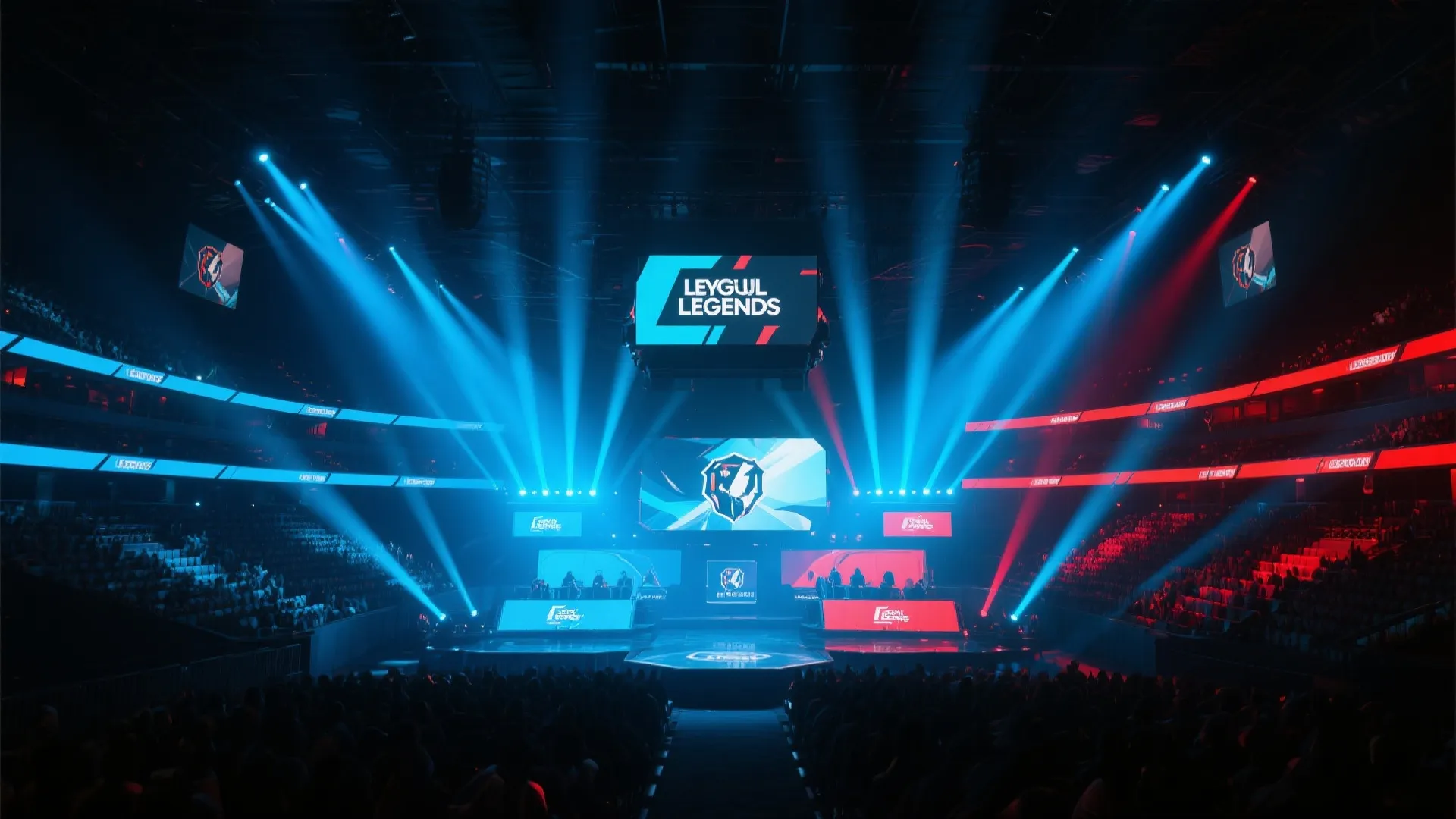 英雄联盟S16电竞赛场